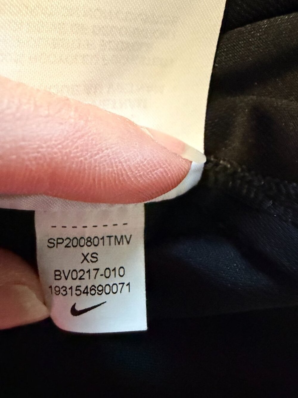 Nike Dri-FIT Women’s Black Golf Polo Shirt XS - Picture 7 of 7